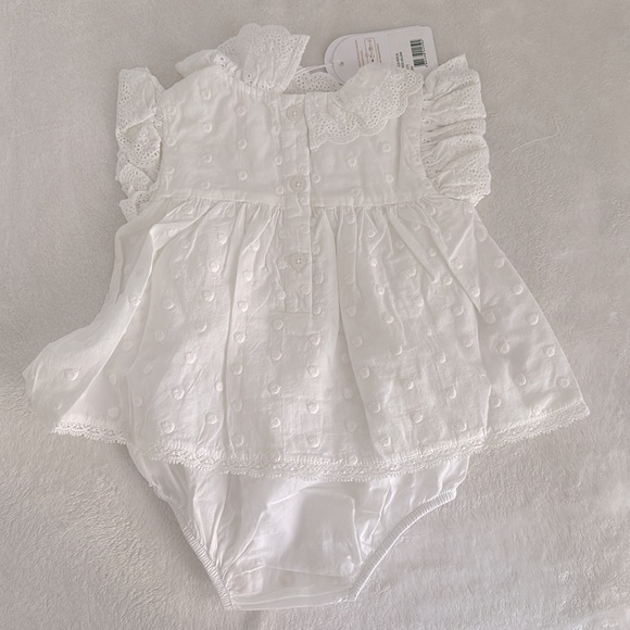 Louise Misha Anusha Romper - White - Picture 8 of 8